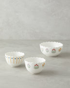 Retro Petite New Bone China Bowl Colored (view 4)