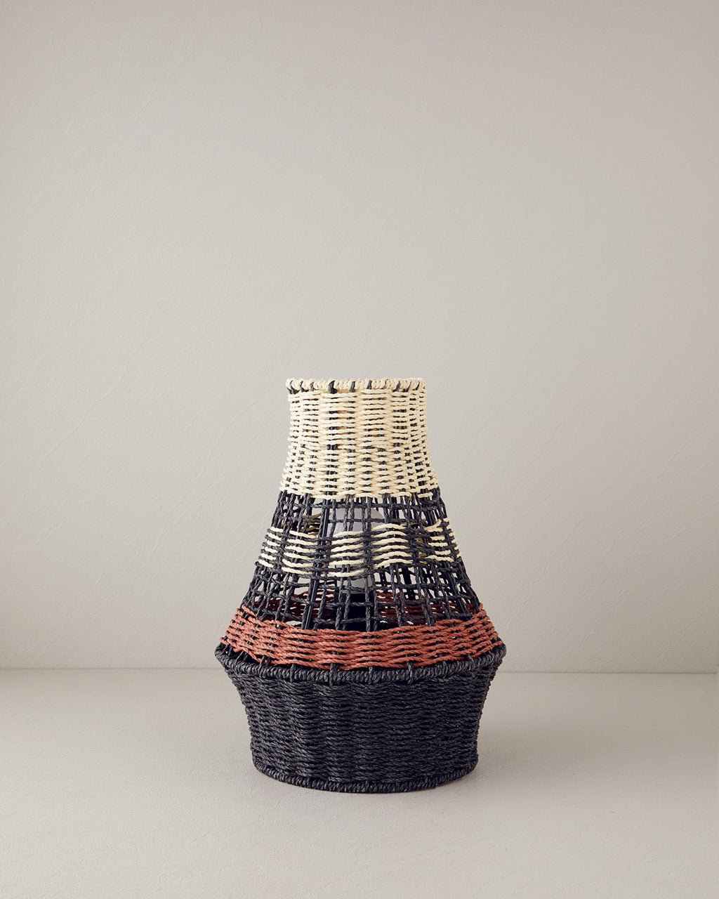 Lenore Paper Thread Table Lamp Natural - 12x22x35 cm