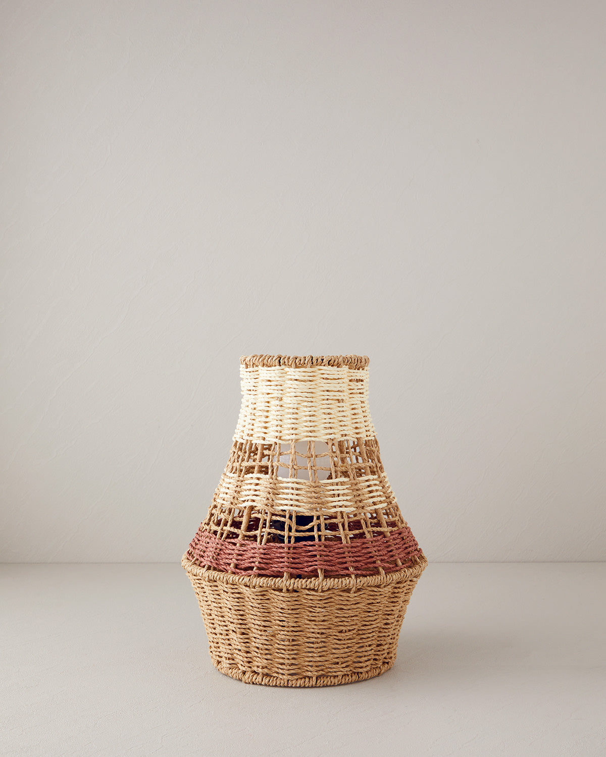 Lenore Paper Thread Table Lamp Natural (view 5)
