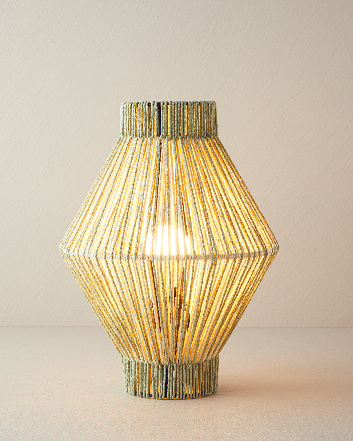 Silva Paper Thread Table Lamp Natural (view 5)