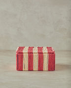 Colorful Striped Paper Thread Decorative Box (view 4)