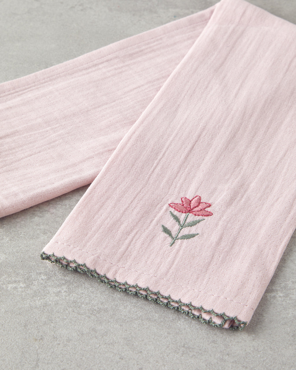 Retro Vernal Cotton Drying Cloth 30x50 cm Powder (view 3)
