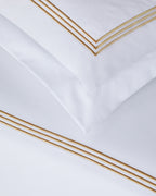 Modern Frame Embroidery Percale Super King Duvet Cover Set (view 11)