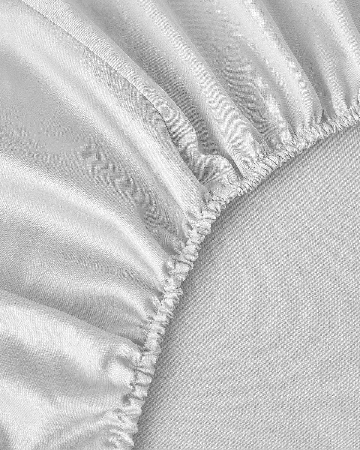 Deluxe Striped Cotton Satin Super King Plus Duvet Cover Set Off White (view 21)