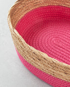 Colorful Lines Paper Thread Basket (view 3)