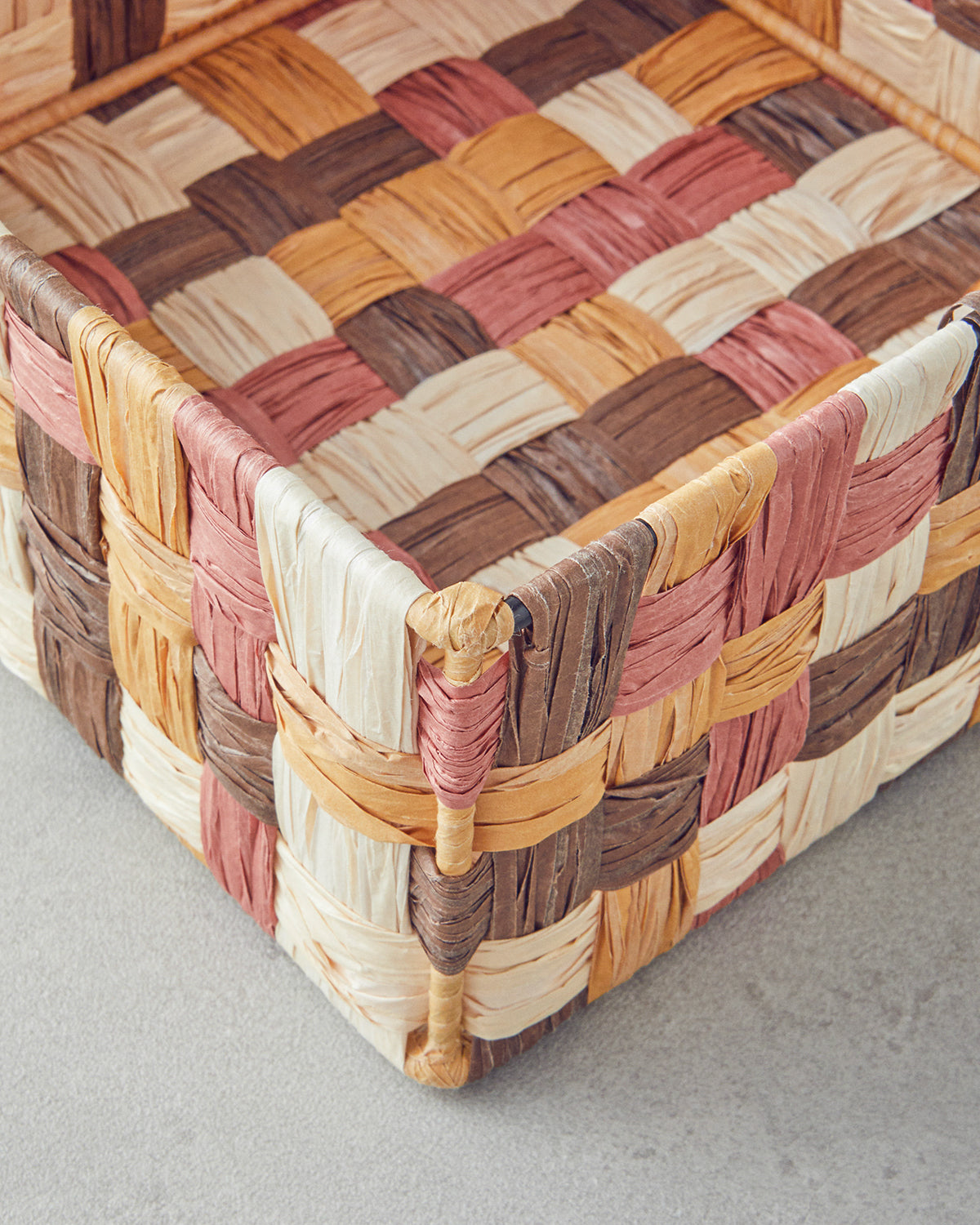 Modern Square Paper Thread Basket (view 11)