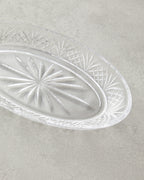 Cross Glass 2 pcs Rectangular Plate 23x17 cm Transparent (view 3)