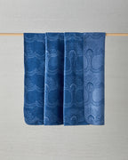 Spread Cotton Double Size Blanket 200x220 cm Blue
