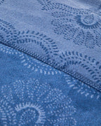 Spread Cotton Double Size Blanket 200x220 cm Blue (view 3)
