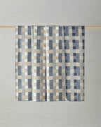Magnet Cotton Double Size Blanket 200x220 cm Cream - Gray