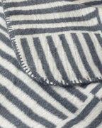New Line Acrylic TV Blanket 130x170 cm Black-Cream (view 3)