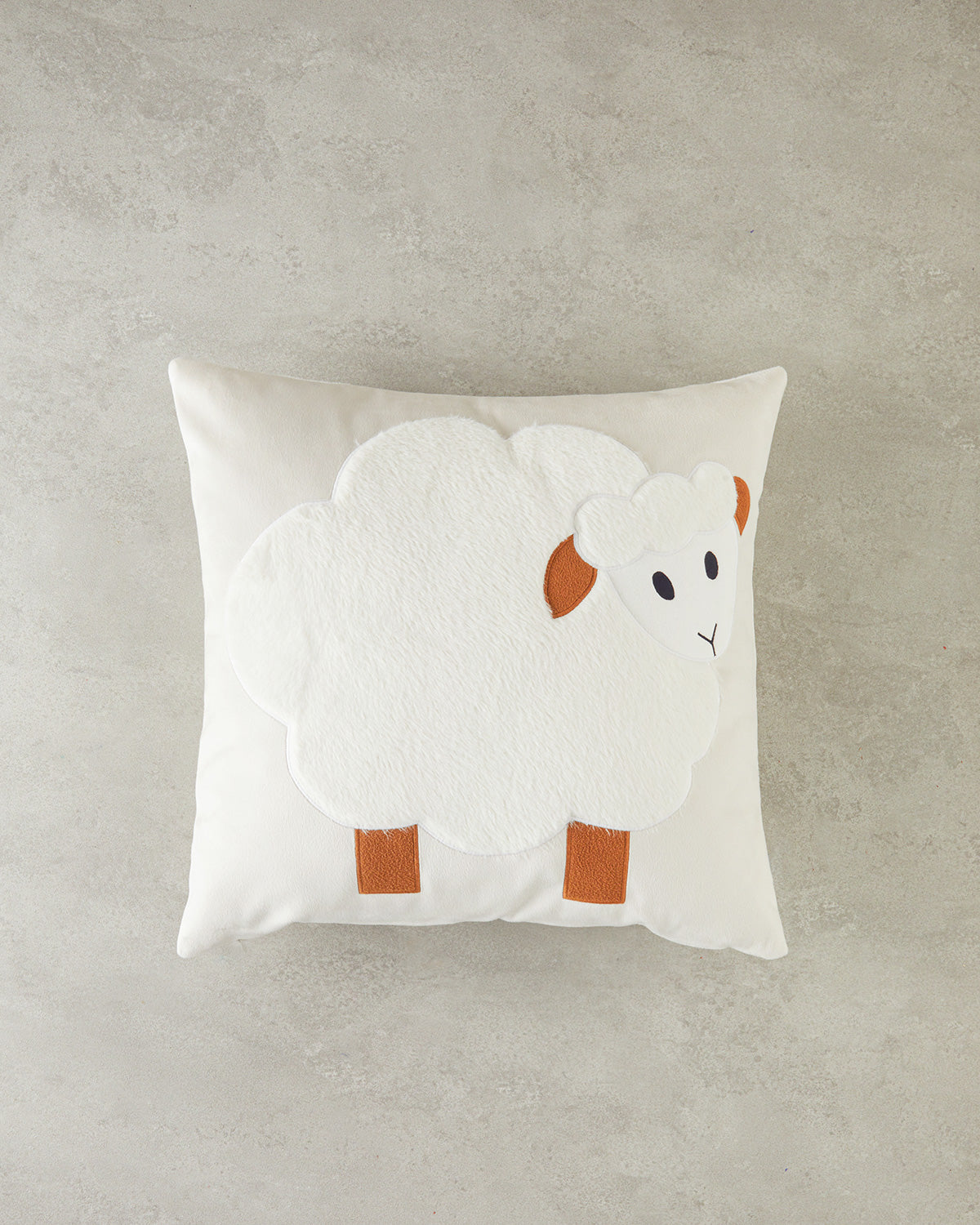 Baby Decorative Cushion 45x45 cm Ecru