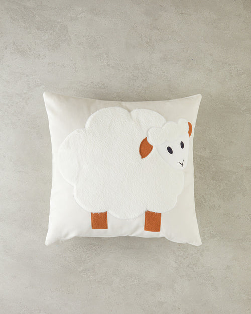 Baby Decorative Cushion 45x45 cm Ecru