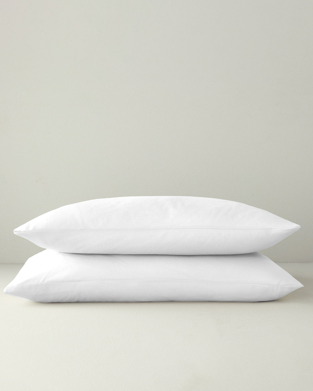 Pure Cotton 2 pcs Pillowcase 50x70 cm - Coffee Foam (view 3)