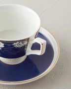 Evelina New Bone China 4 Pieces 2 Servings Coffee Cup Set 90 ml (view 4)