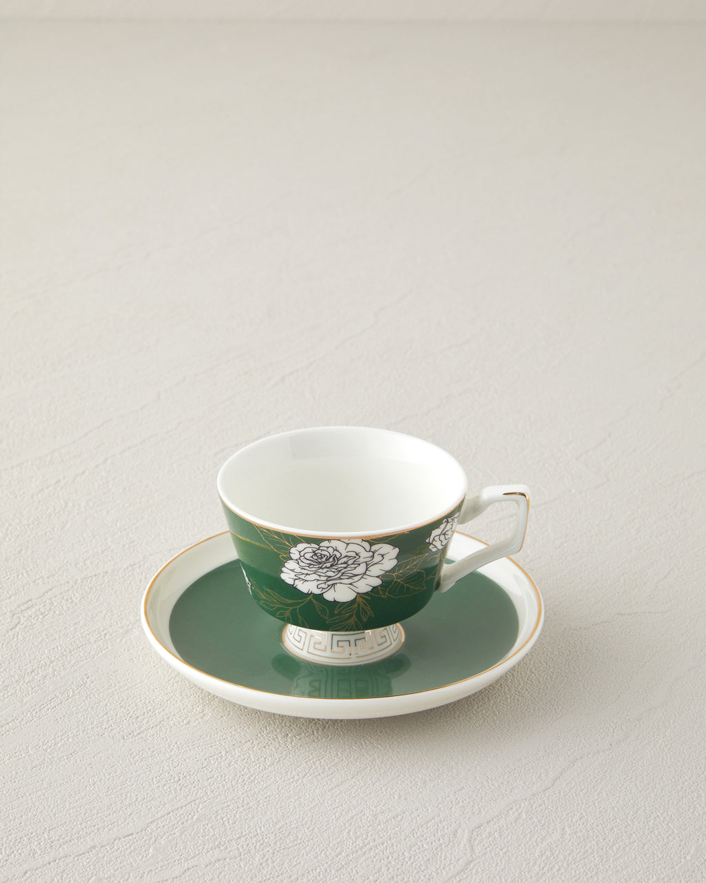 Evelina New Bone China 4 Pieces 2 Servings Coffee Cup Set 90 ml (view 7)