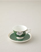 Evelina New Bone China 4 Pieces 2 Servings Coffee Cup Set 90 ml (view 7)