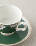 Evelina New Bone China 4 Pieces 2 Servings Coffee Cup Set 90 ml (view 8)