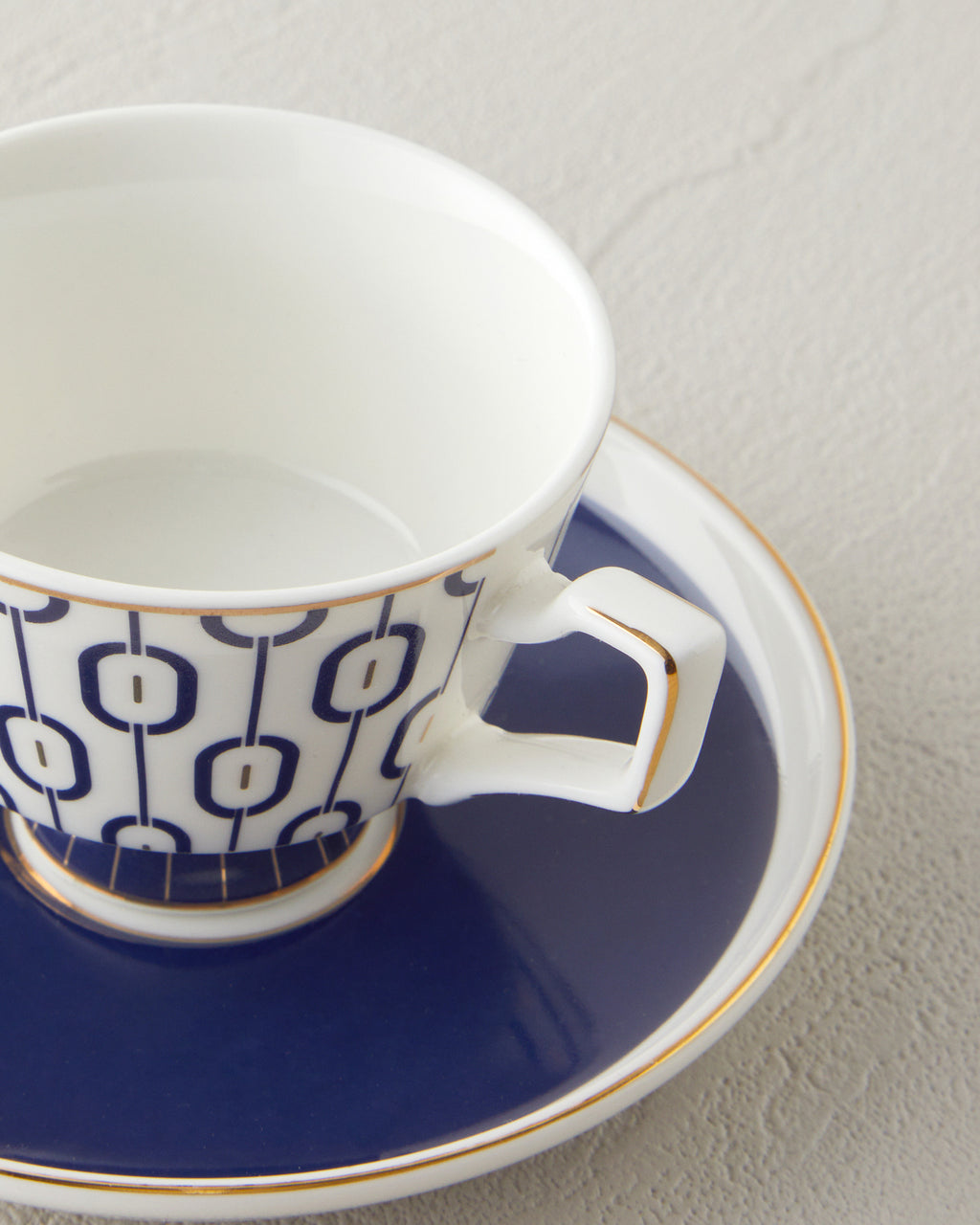 New Bone China Coffee Cup Set - Pink - 80 ml (view 4)