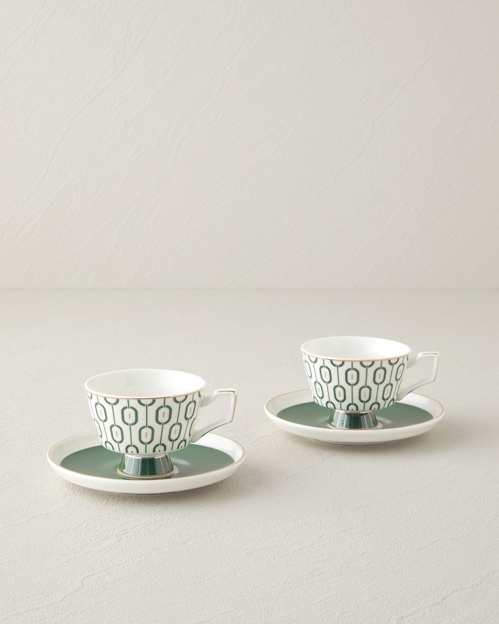 New Bone China Coffee Cup Set - Purple - 80 ml (view 6)
