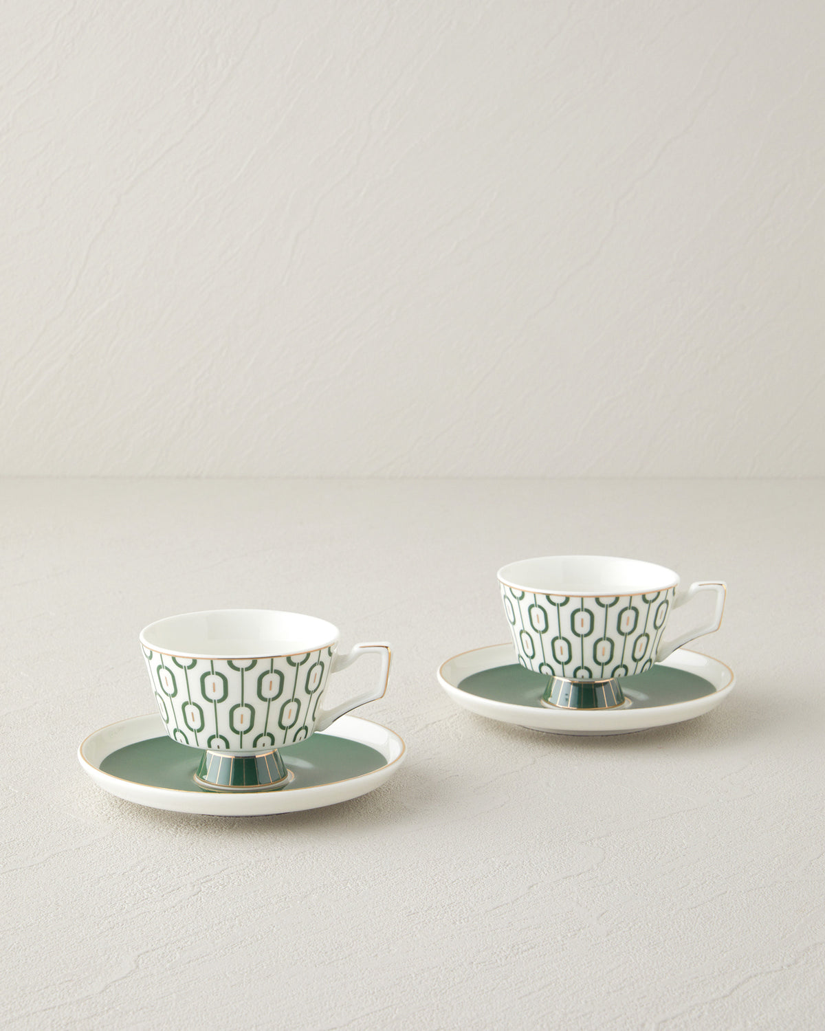 New Bone China Coffee Cup Set - Purple - 80 ml (view 6)