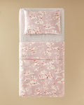 Cotton Single Size Kids Duvet Cover Set 160x220 cm Pink