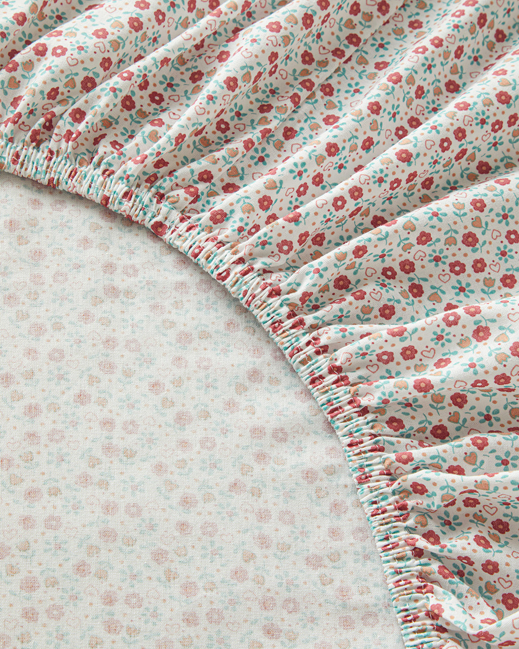 Cotton Single Size Kids Duvet Cover Set 160x220 cm Pink (view 4)