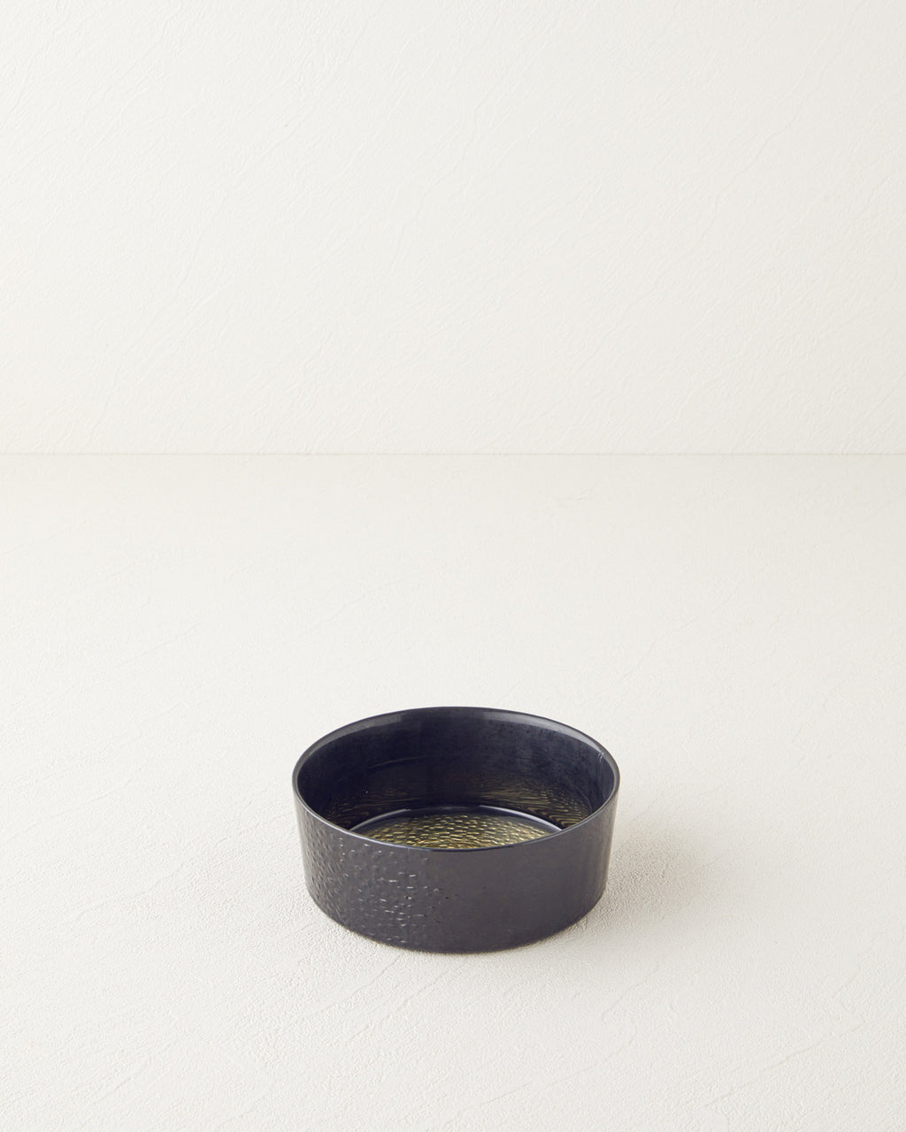 Nova Glass Snack Bowl 14 cm Black - Gold