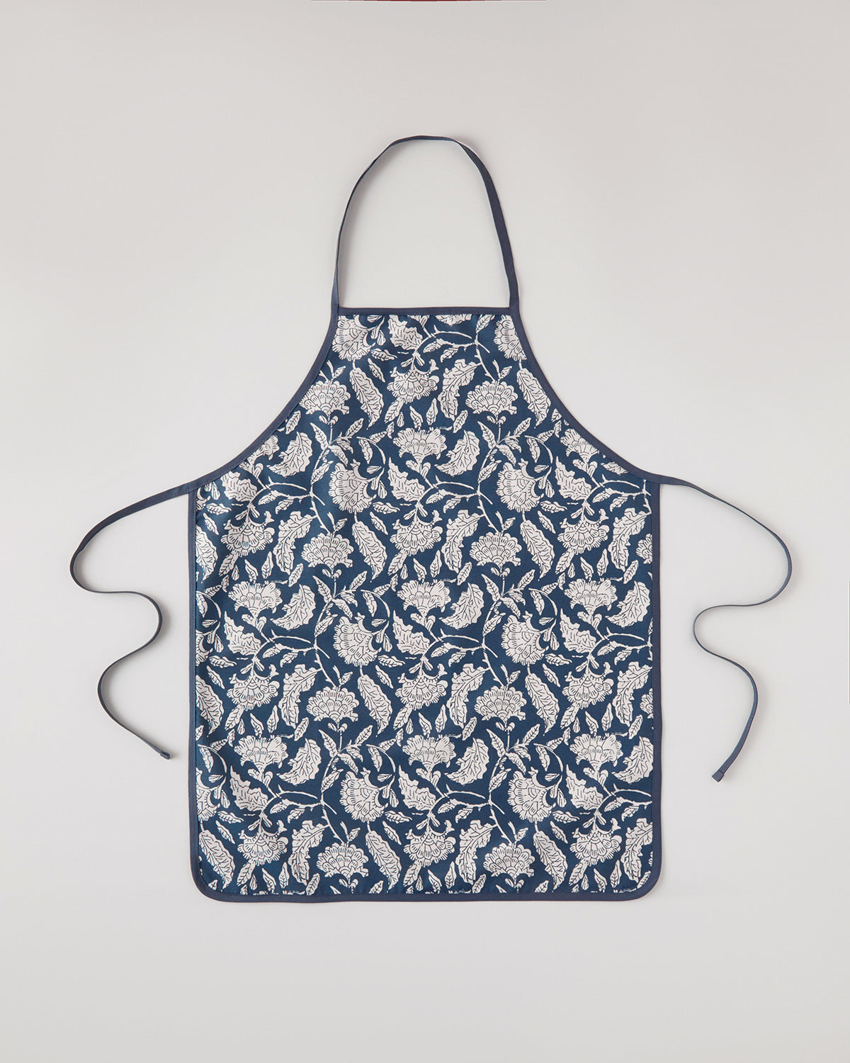 Lenna Cotton Polyester Waterproof Kitchen Apron 60x75 cm - Navy Blue