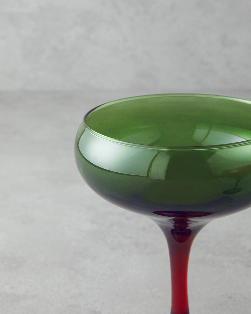 Merry Glass 2 pcs Cup 270 ml Red - Green (view 3)