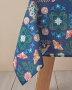 Polyester Table Cloth 145x200 cm Navy Blue (view 3)