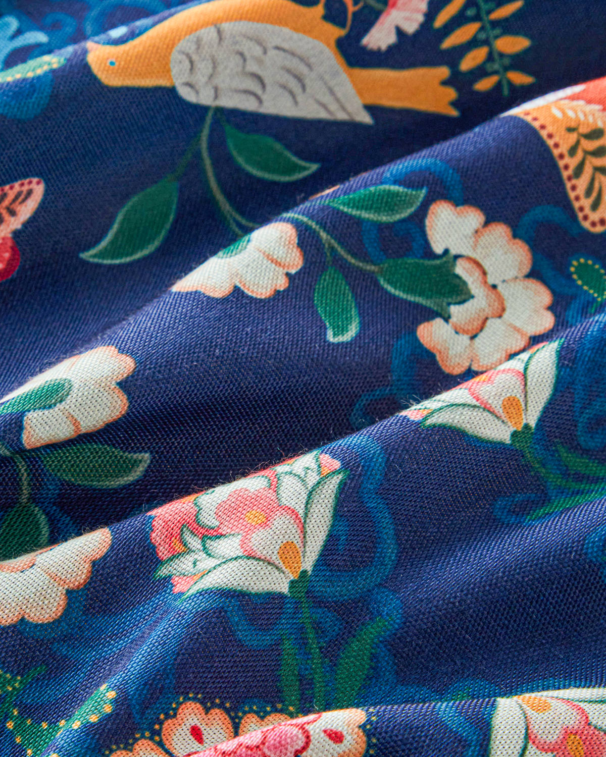 Polyester Table Cloth 145x200 cm Navy Blue (view 4)