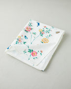 Botanical Polyester Table Cloth 145x200 cm Cream - Pink