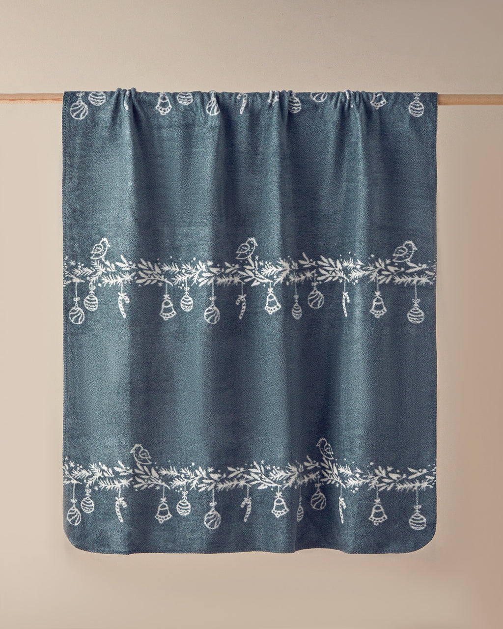 Bright Talk Acrylic TV Blanket 130x170 cm Green
