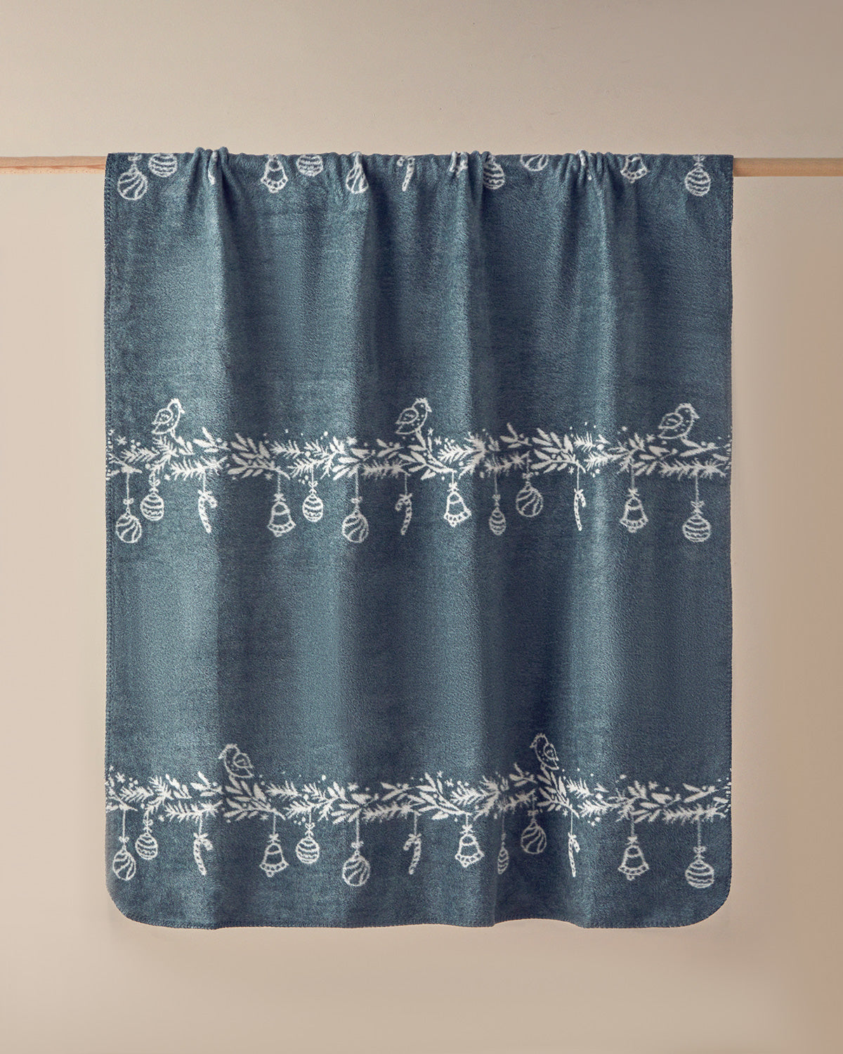 Bright Talk Acrylic TV Blanket 130x170 cm Green