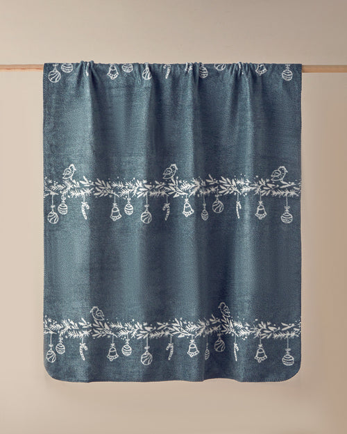 Bright Talk Acrylic TV Blanket 130x170 cm Green