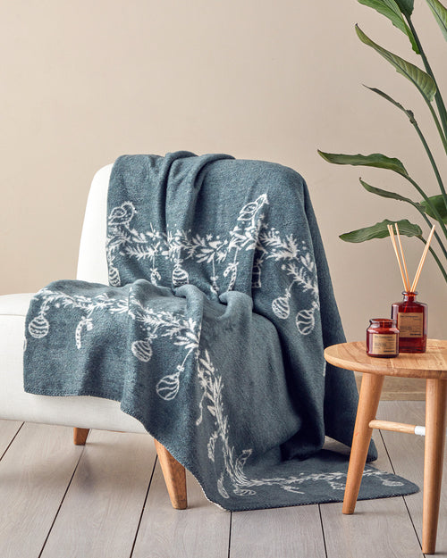Bright Talk Acrylic TV Blanket 130x170 cm Green (view 2)