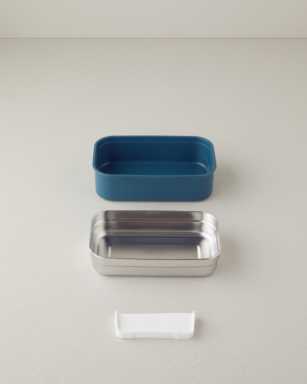 Stainless Steel Lunch Box 800 ml Blue - Gray (view 3)