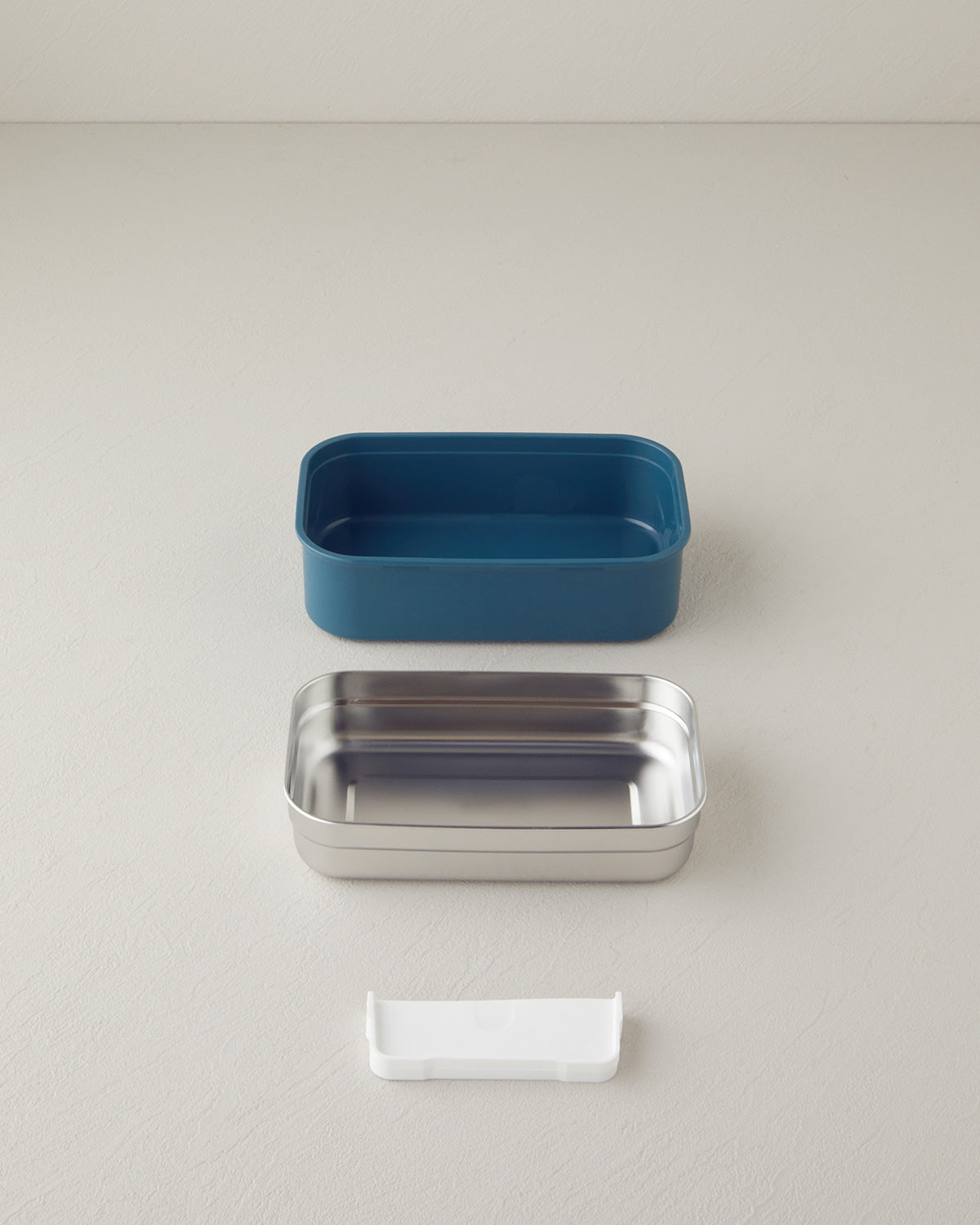 Stainless Steel Lunch Box 800 ml Blue - Gray (view 3)
