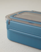 Stainless Steel Lunch Box 800 ml Blue - Gray (view 7)