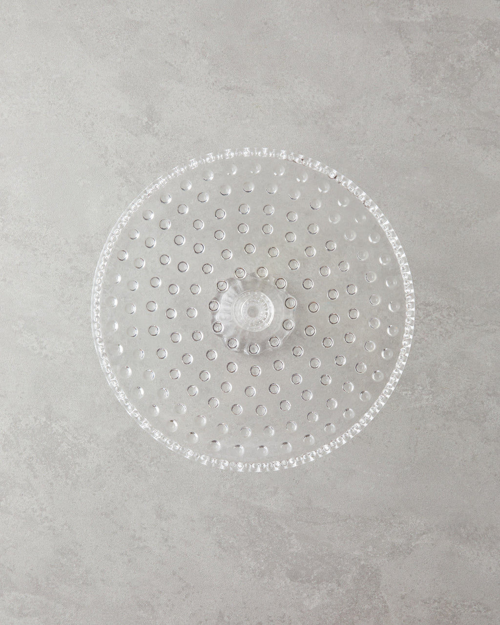 Bubbles Glass Cake Stand Transparent - 39.5x13.5x11 cm (view 2)