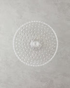 Bubbles Glass Cake Stand Transparent - 39.5x13.5x11 cm (view 2)