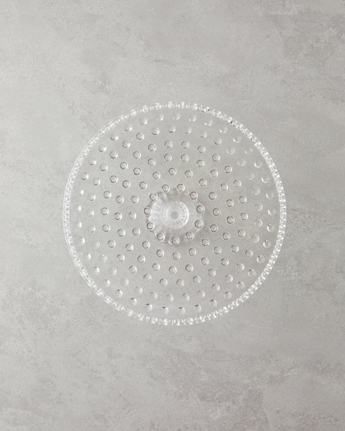 Bubbles Glass Cake Stand Transparent - 39.5x13.5x11 cm (view 2)