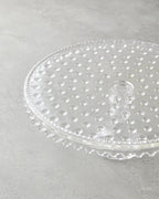 Bubbles Glass Cake Stand Transparent (view 3)