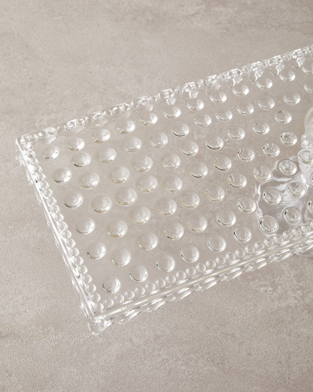 Bubbles Glass Cake Stand Transparent (view 6)