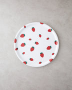 Plastic Tray 36 cm White - Red (view 2)
