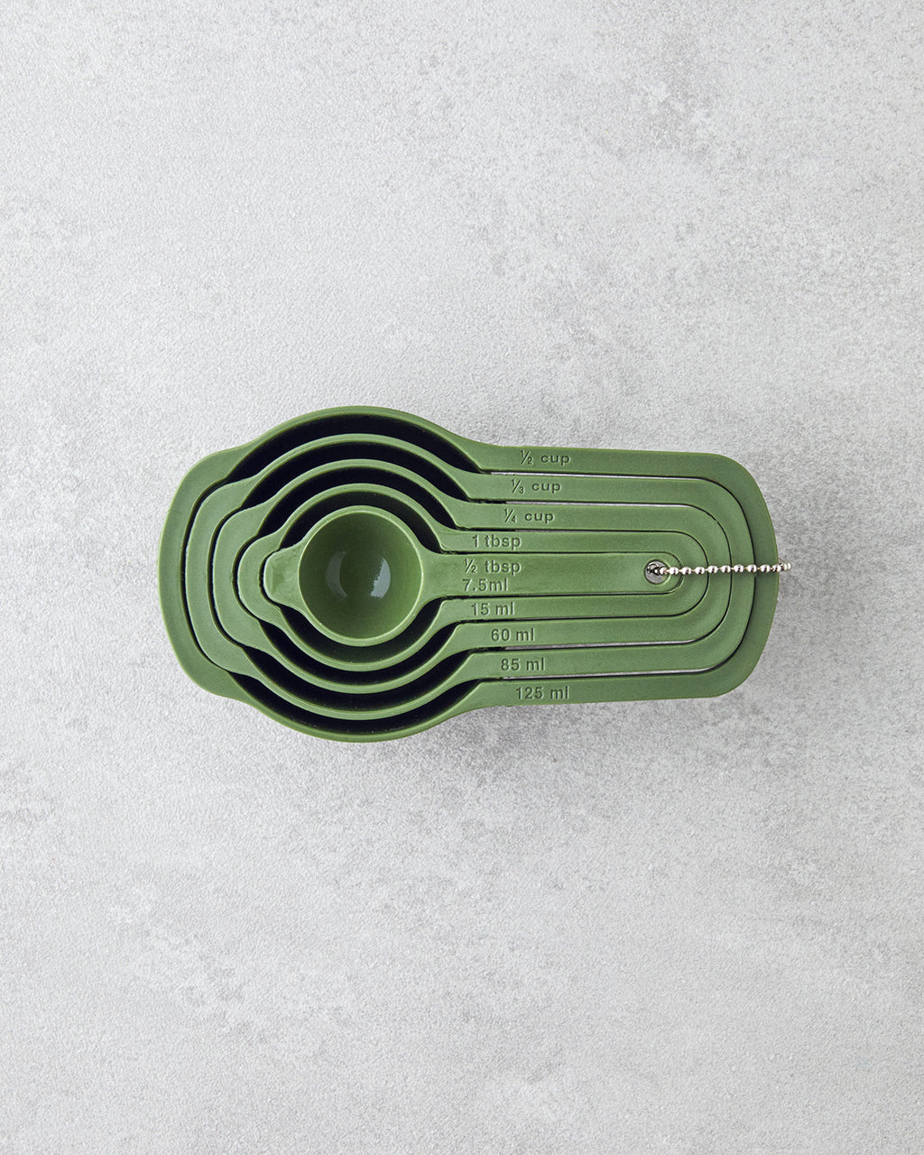 Aline Plastic 3 pcs Measuring Glass Kitchen Tool 23x16 cm Green