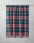 Magie Sofa Throw 130x170 cm Green - Red