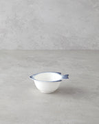 Porcelain Snack Bowl 13 cm Blue - White (view 2)