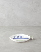 Porcelain Cake Plate 23 cm Blue - Green (view 2)